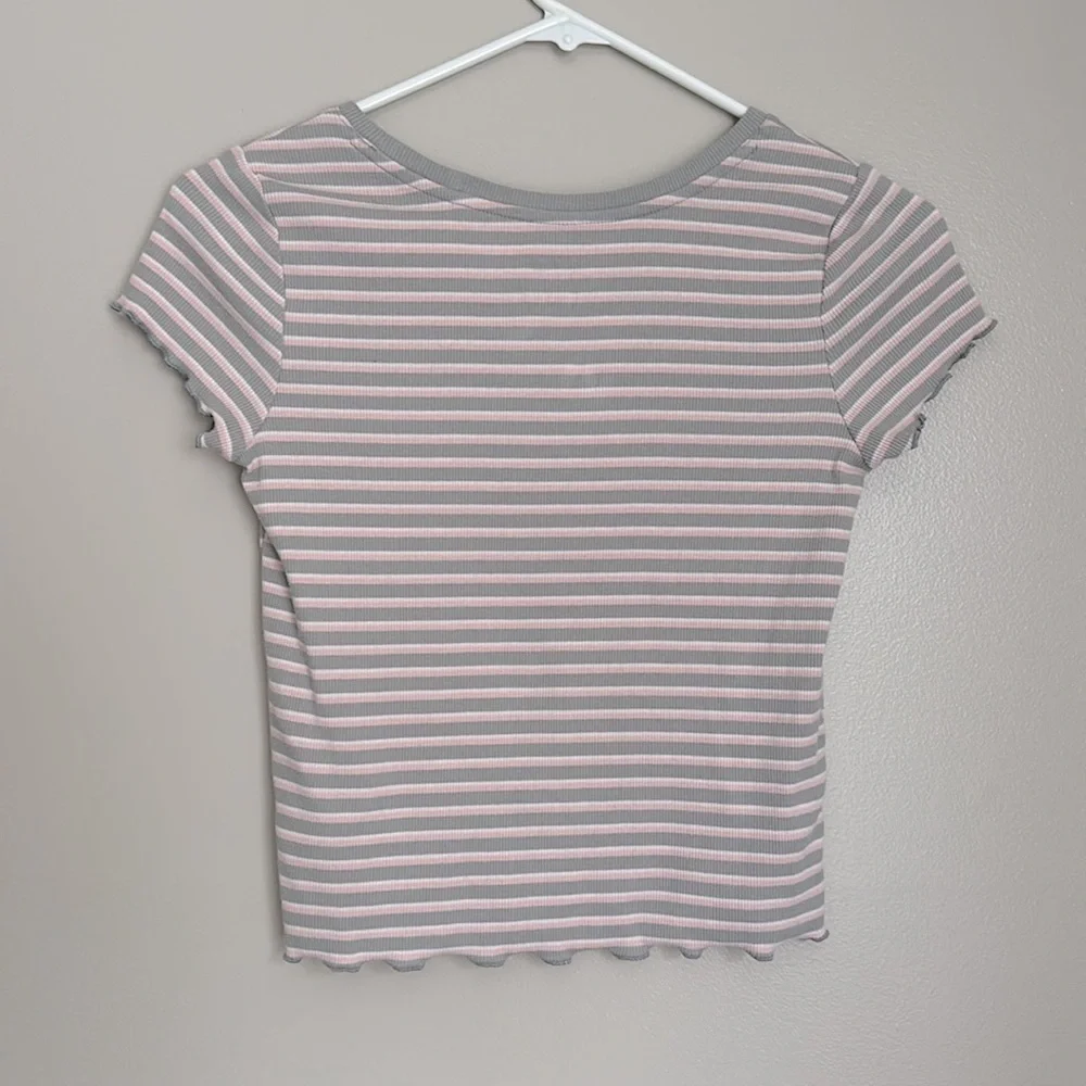 Set of 2- striped justice girls tees